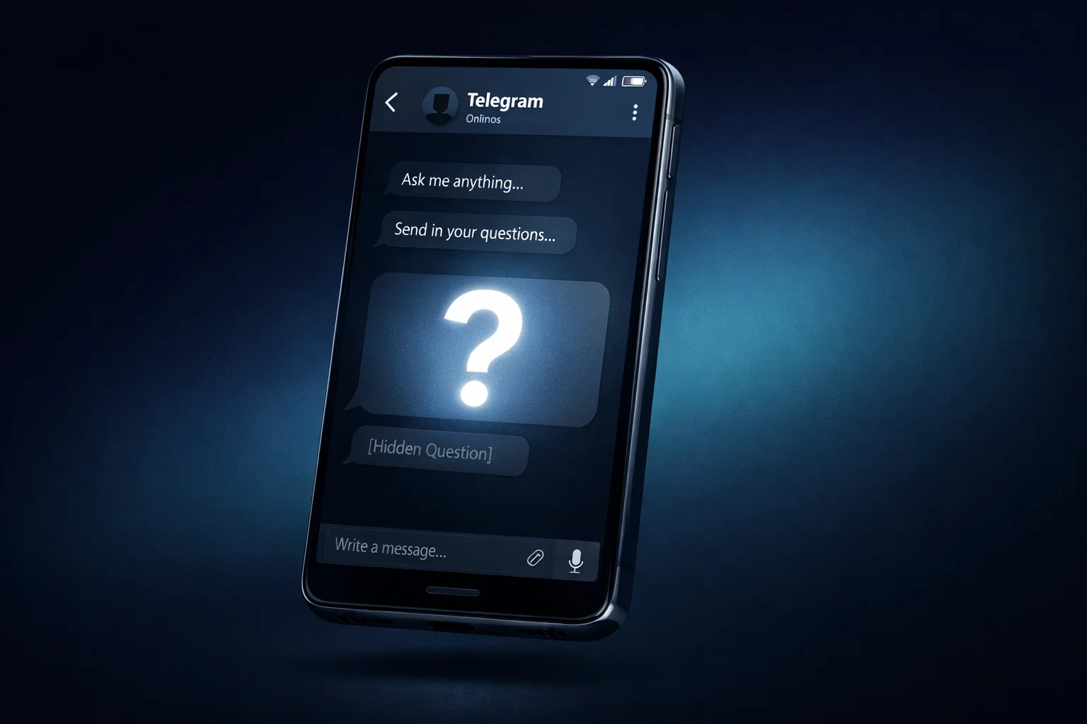 Анонимные вопросы в Telegram: зачем и как это работает