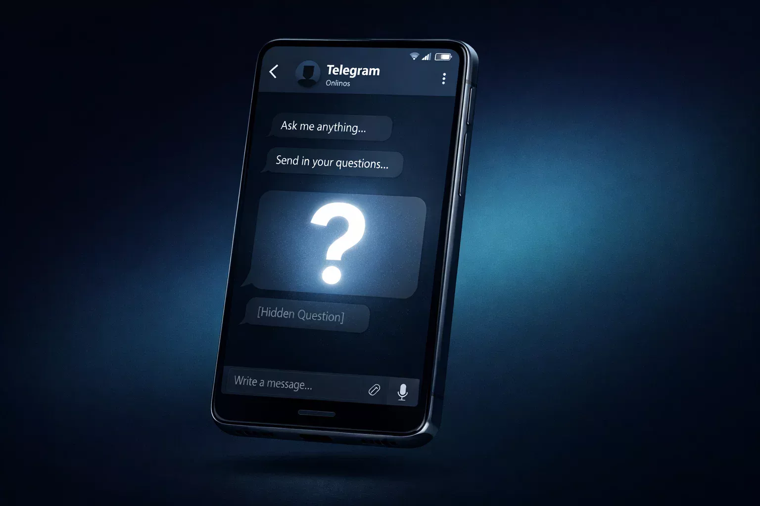 Анонимные вопросы в Telegram: зачем и как это работает