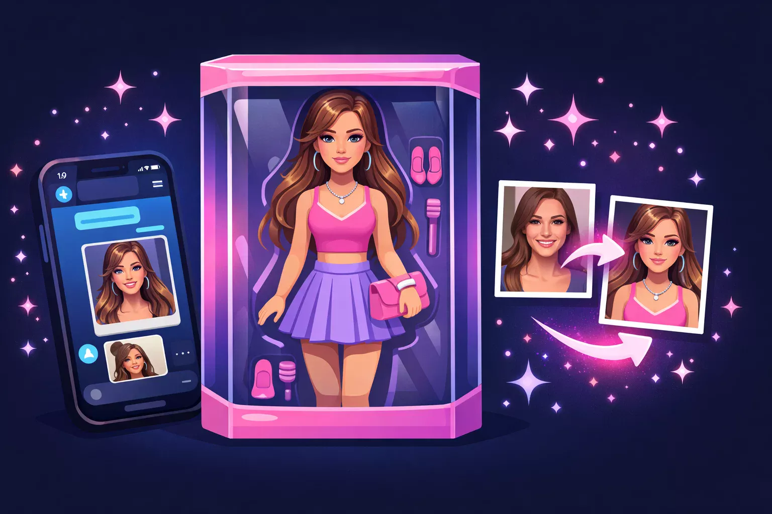 Как сделать куклу по фото с помощью AI: гайд 2025